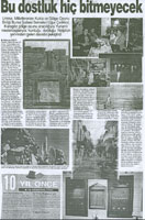 Εφημερίδα Cuma Sayfa - 18 Αυγούστου 2000 - (Τουρκία)