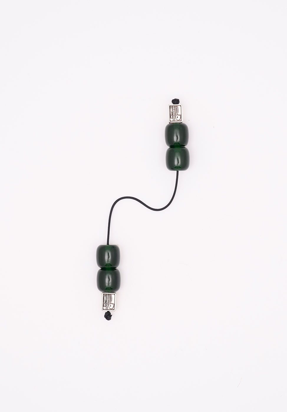 Begleri made of artificial resin (dark transparent green)