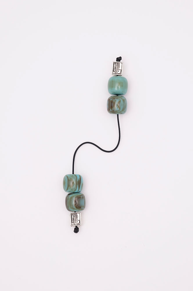 Begleri made of artificial resin (turquoise)