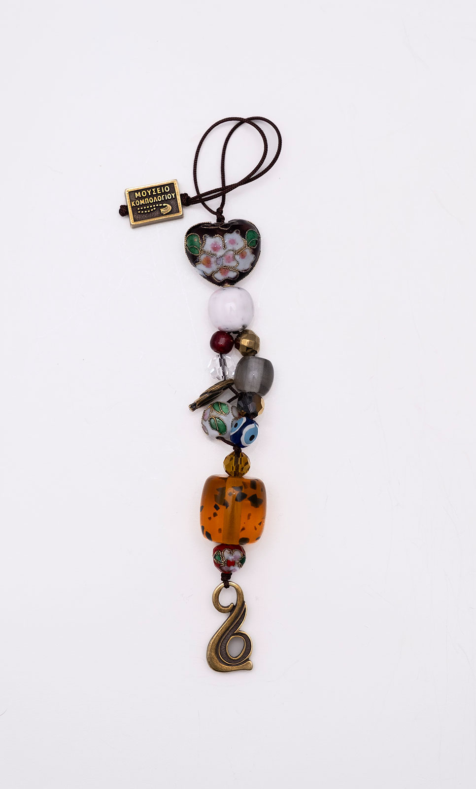 Γούρι  από κρύσταλλο, τεχνητή ρητίνη και κασσίτερο 