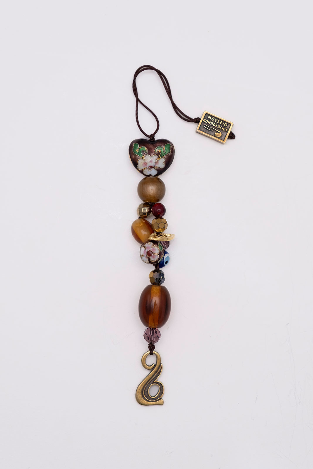 Γούρι  από κρύσταλλο, τεχνητή ρητίνη και κασσίτερο 