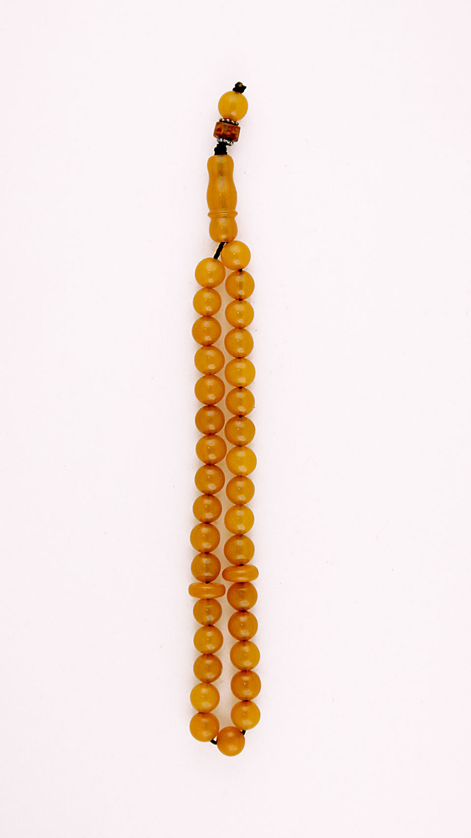 Muslim Prayer beads made of amber from Baltic sea (Ambroid)