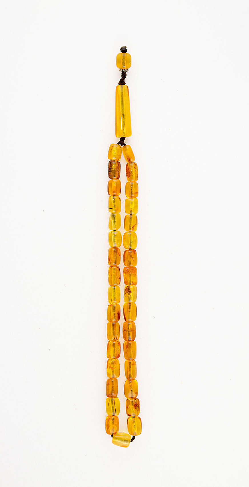 Muslim Prayer beads  made of genuine amber from Baltic sea (cut by hand)